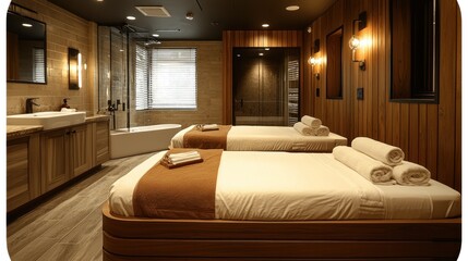 Luxury Spa Suite: Tranquil Relaxation and Rejuvenation