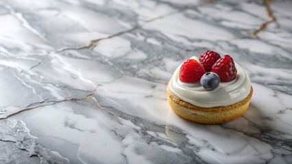 Elegant White and Gray Marble Food Photography Background