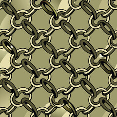 Intricate and Lifelike Steel Chains in a Seamless Render