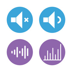 set of buttons for web vector