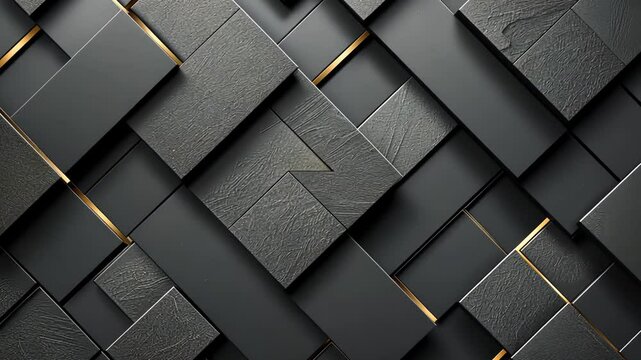 Dark gray and black geometric pattern