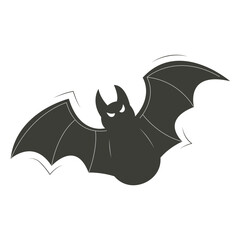 Spooky Halloween Element. Isolated Vector Illustration in Cartoon Design.