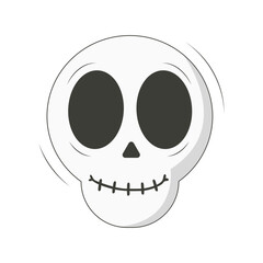 Spooky Halloween Element. Isolated Vector Illustration in Cartoon Design.