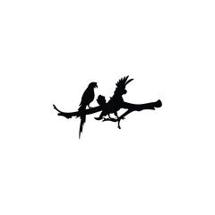 Fototapeta premium Bird silhouette