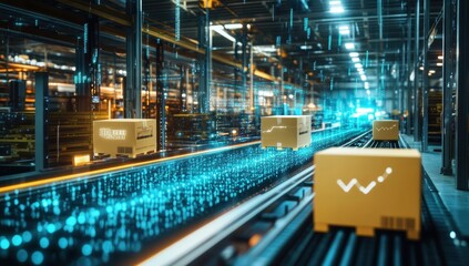 Automated Warehouse Operations with Data Visualization