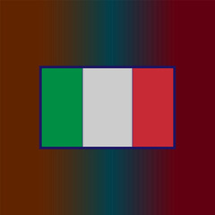 italy country flag symbol design