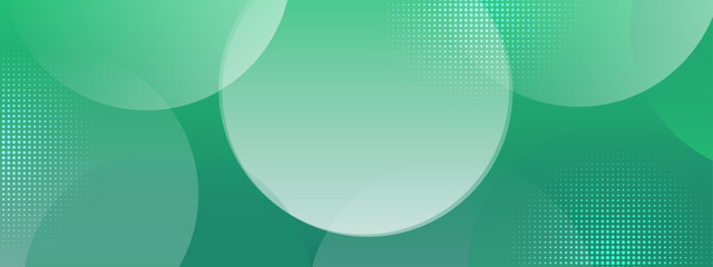 abstract green and white gradient geometric background vector illustration, perfect for business presentation, digital banner, and website background