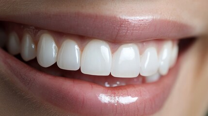 Bright smile showcasing clean, healthy teeth, radiating confidence and wellness.