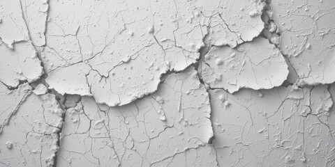 Fototapeta premium Cracked Paint Texture on Wall PNG, Abstract Aged Surface Background.