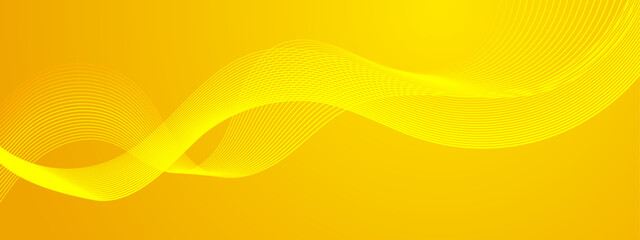 simple line yellow and orange shape modern abstract geometric background vector illustration, for presentation design, wallpaper, or website background