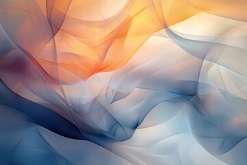 abstract background evoking tranquility and serenity featuring soft flowing shapes and calming colors that invite relaxation and contemplation