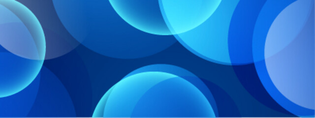 modern blue abstract geometric background with shapes vector illustration