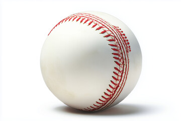baseball ball isolated on white