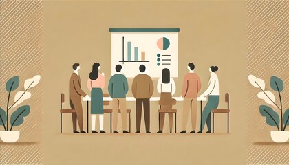 business people in a meeting room