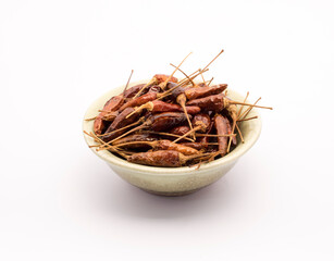 Fototapeta premium Dried Chili in a Cup Thai Food