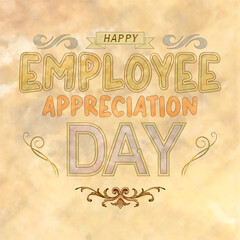 illustration of a happy employee appreciation day