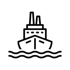 Vector multi color icon for Cruise
