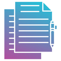 Fototapeta premium Documenticon element for design