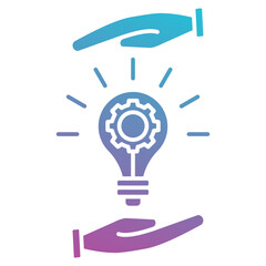 innovation icon element for design