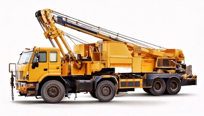 Naklejka premium mobile crane Demag and hook 