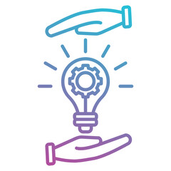 innovation icon element for design