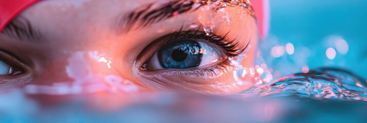 Liquid Resilience Gen Z Athletic Performance in Hyper-Realistic Aquatic Dynamics - Immersive Sports Visualization for Peak Mental Clarity and Competitive Edge