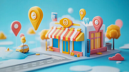 Local SEO Optimization for Businesses, local SEO optimization for businesses with an image showing marketers optimizing Google My Business listings