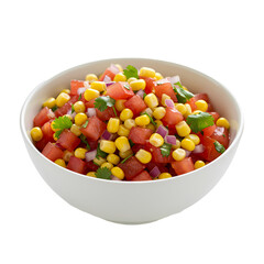 Sweet Corn Salsa Recipe on Transparent  background