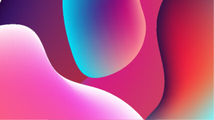 colorful abstract shapes create a vibrant and dynamic background design suitable for various creative projects vector illustration