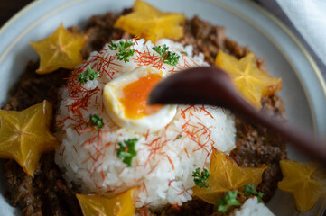 南国風キーマカレー