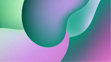 colorful abstract background with smooth curves and gradients displaying various shades vector illustration