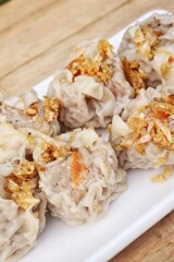 Dumpling dim sum Chinese food