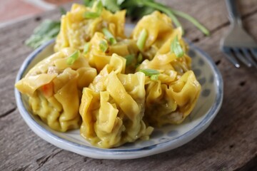 Dumpling dim sum Chinese food