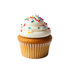 Yummy Cupcake Image on Transparent  background