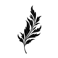 Abstract Black & White Particle Art on Transparent  background