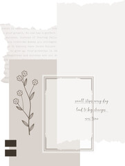 Kawaii Memo Pad and Soft Pastel Scrapbook Stickers