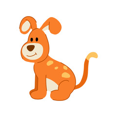 child stuffed animal toy cartoon vector illustration