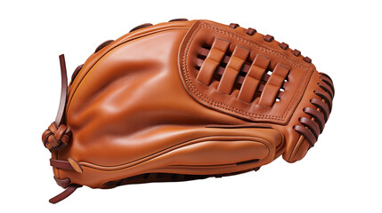 Premium Brown Leather Baseball Glove Sports Equipment