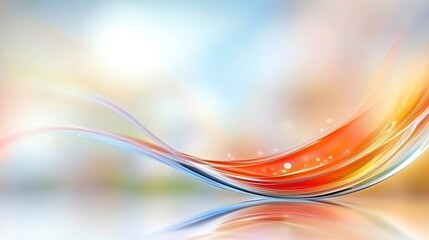 Abstract Flowing Colors