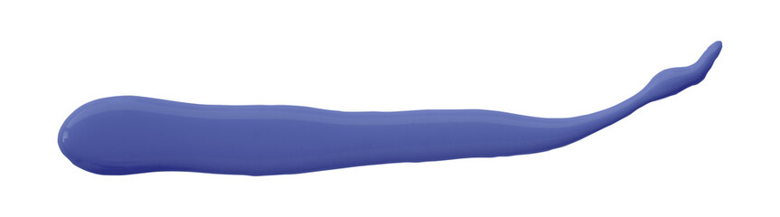 Fototapeta premium purple brush isolated on transparent background