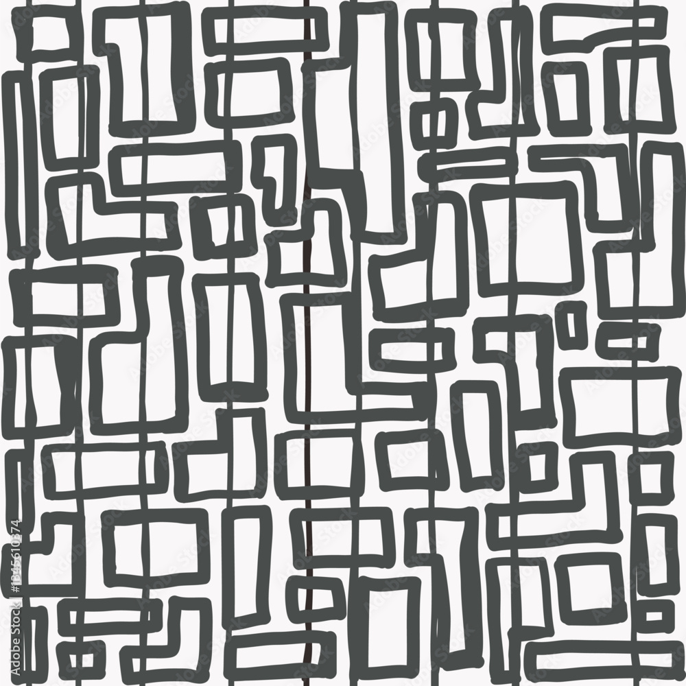 Poster seamless hand drawn texture design for background, business card, web design. doodle paper pattern.h
