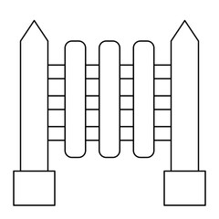 Fence Outline icon