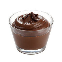 Rich Chocolate Mousse Recipe on Transparent  background