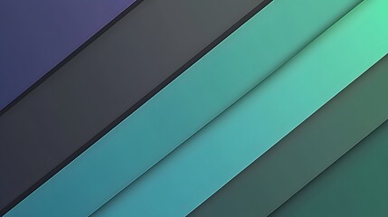 Gradient colored abstract layers arranged in a diagonal linear fashion