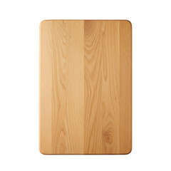 Wooden Cutting Board on Transparent  background
