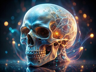 Human Skull Anatomy: Detailed View of Cranial Bones & Structure