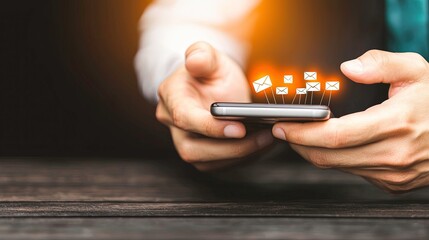 Mobile email notifications