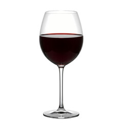 Red Wine Glass Stock Photo on Transparent  background