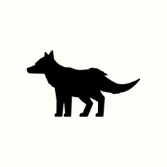 Wolf Silhouette Icon