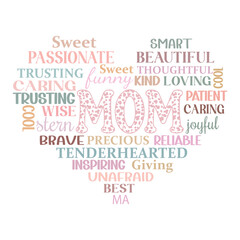 Fototapeta premium Loving Happy Mother’s Day Design Featuring Blessed Mama and Mom Life Art 